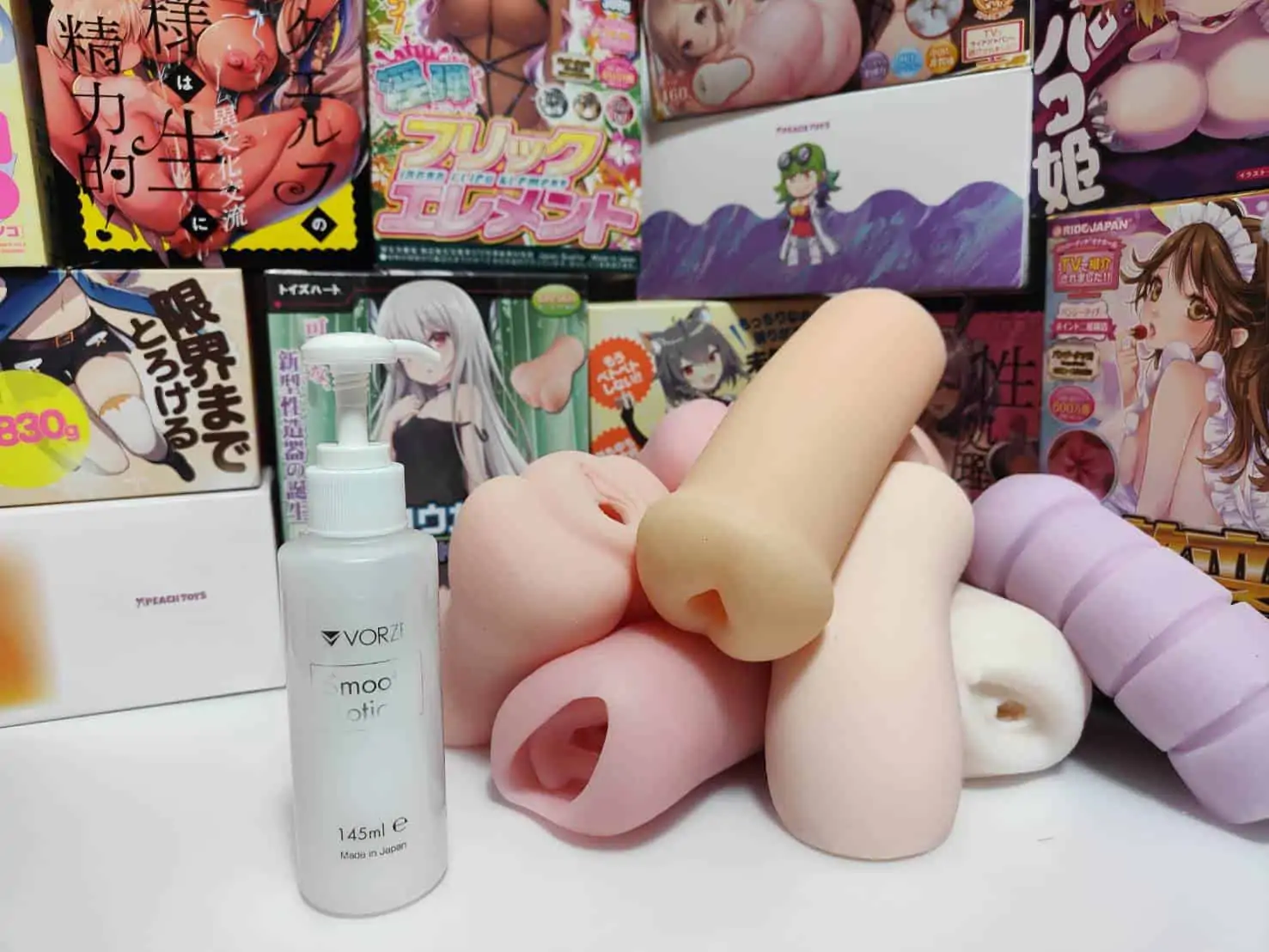 【電動オナホに超おすすめ】VORZEスムースローションレビュー【電動グッズ専用ローション解説】