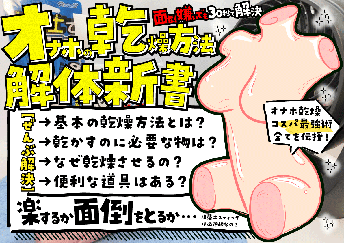 【オナホ使い方&選び方超まとめ】初めてのオナホール知識大全集【オナホオナニーの極め方】