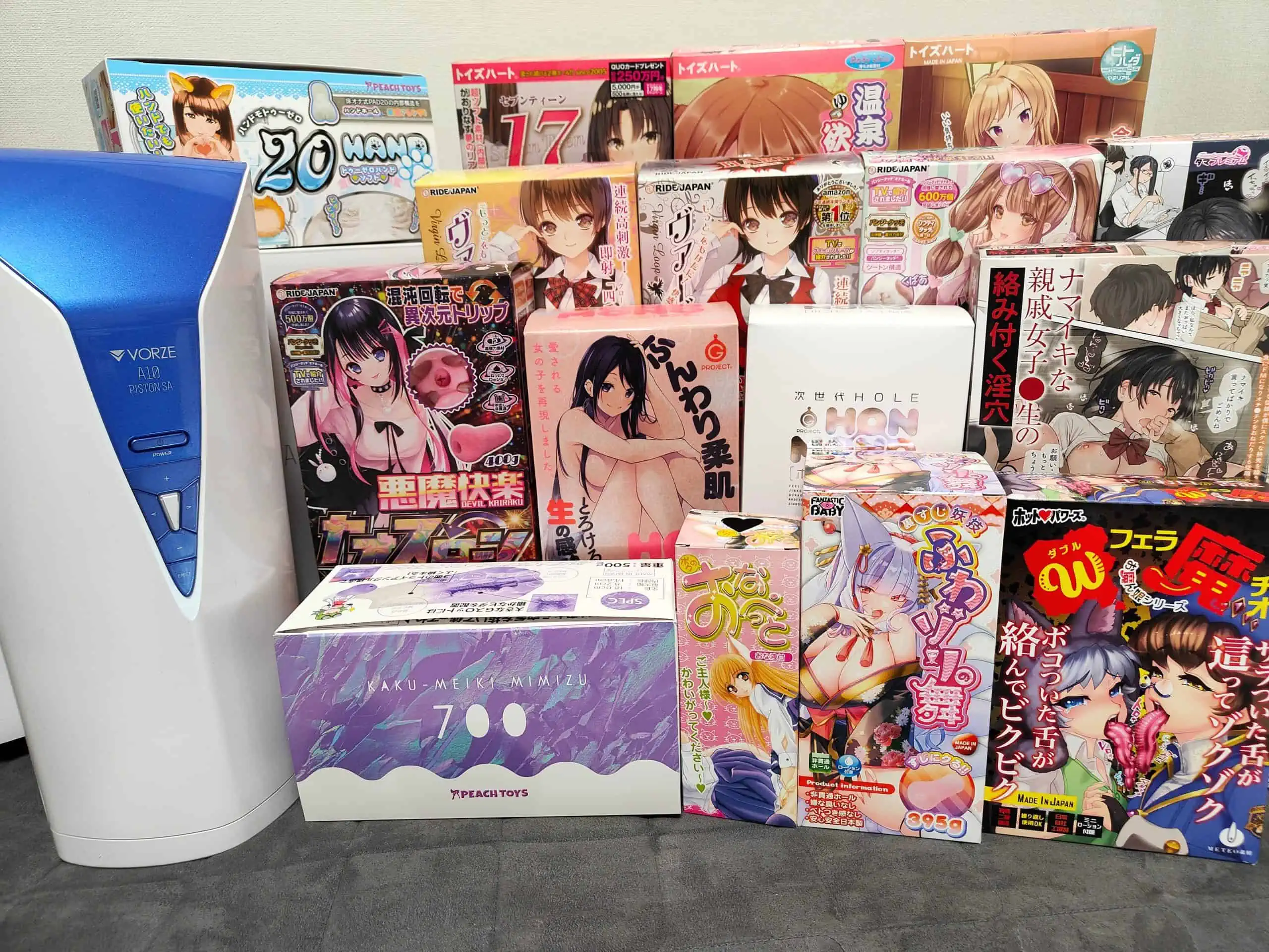 【A10電動オナホ全種徹底レビュー】総額30万で解説:A10サイクロンvsA10ピストンvs電動テンガ【比較検証まとめ】