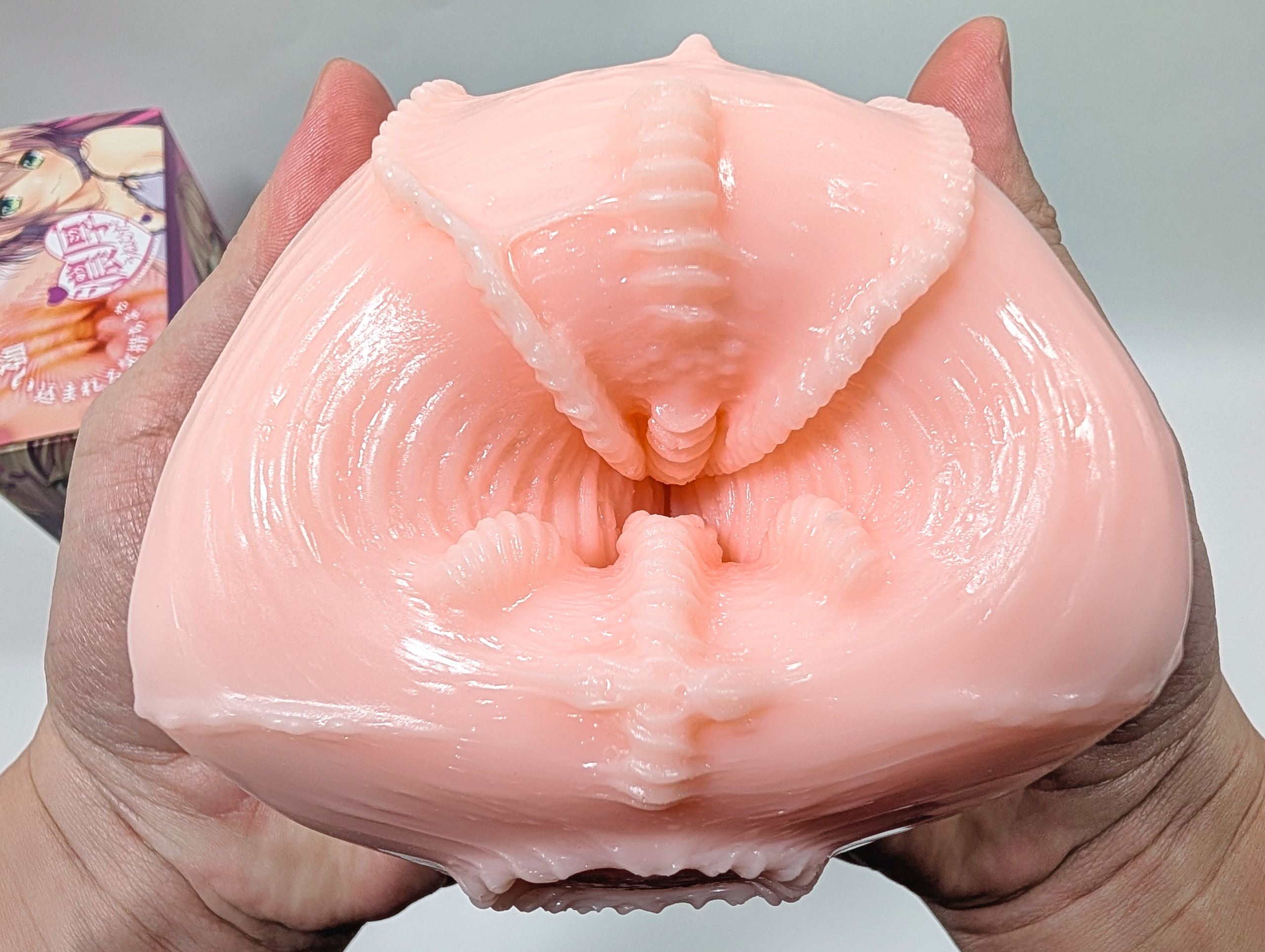 濃厚うねひだ｜亀頭をいじめるヒダ感のショートピストンで光るオナホール