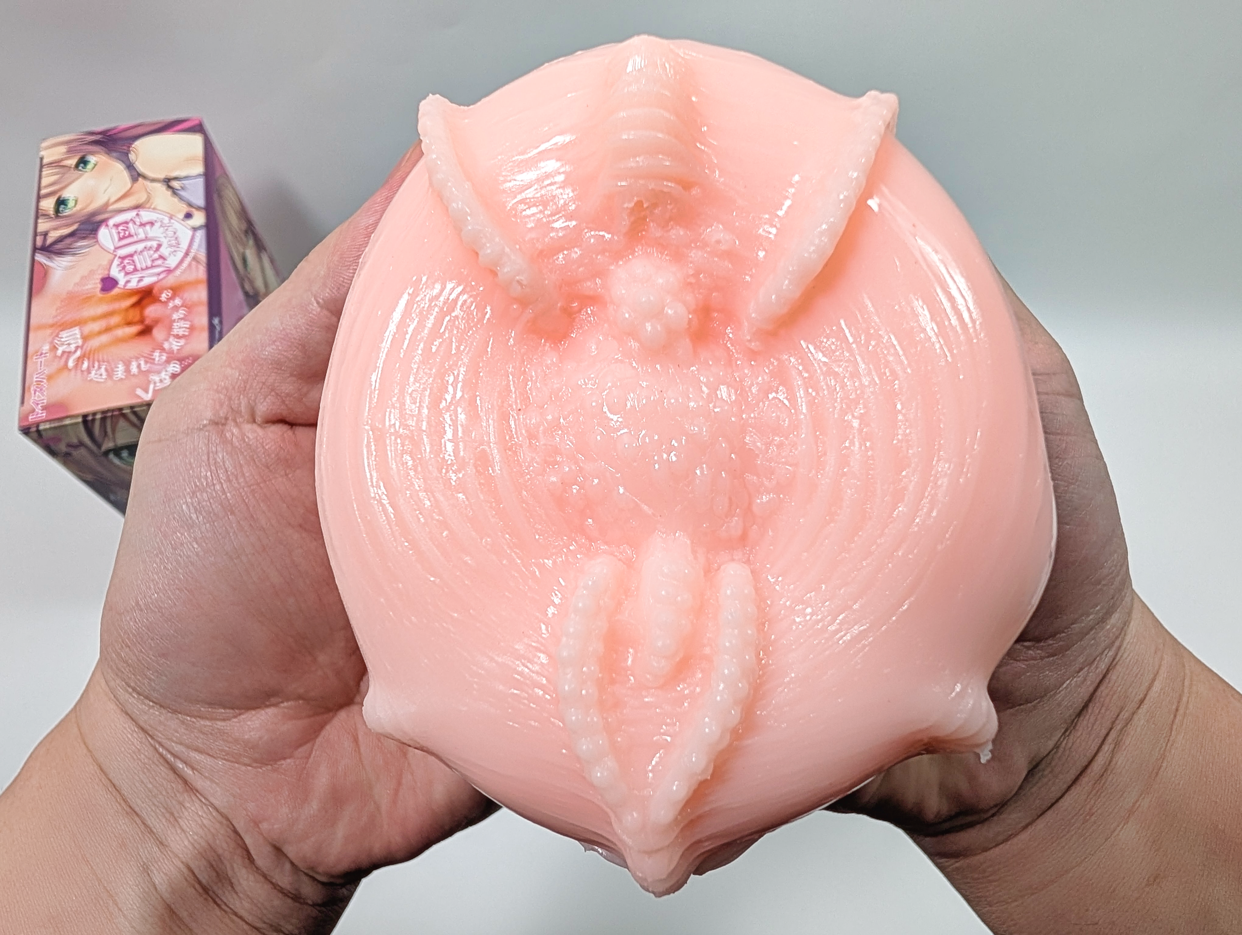 濃厚うねひだ｜亀頭をいじめるヒダ感のショートピストンで光るオナホール